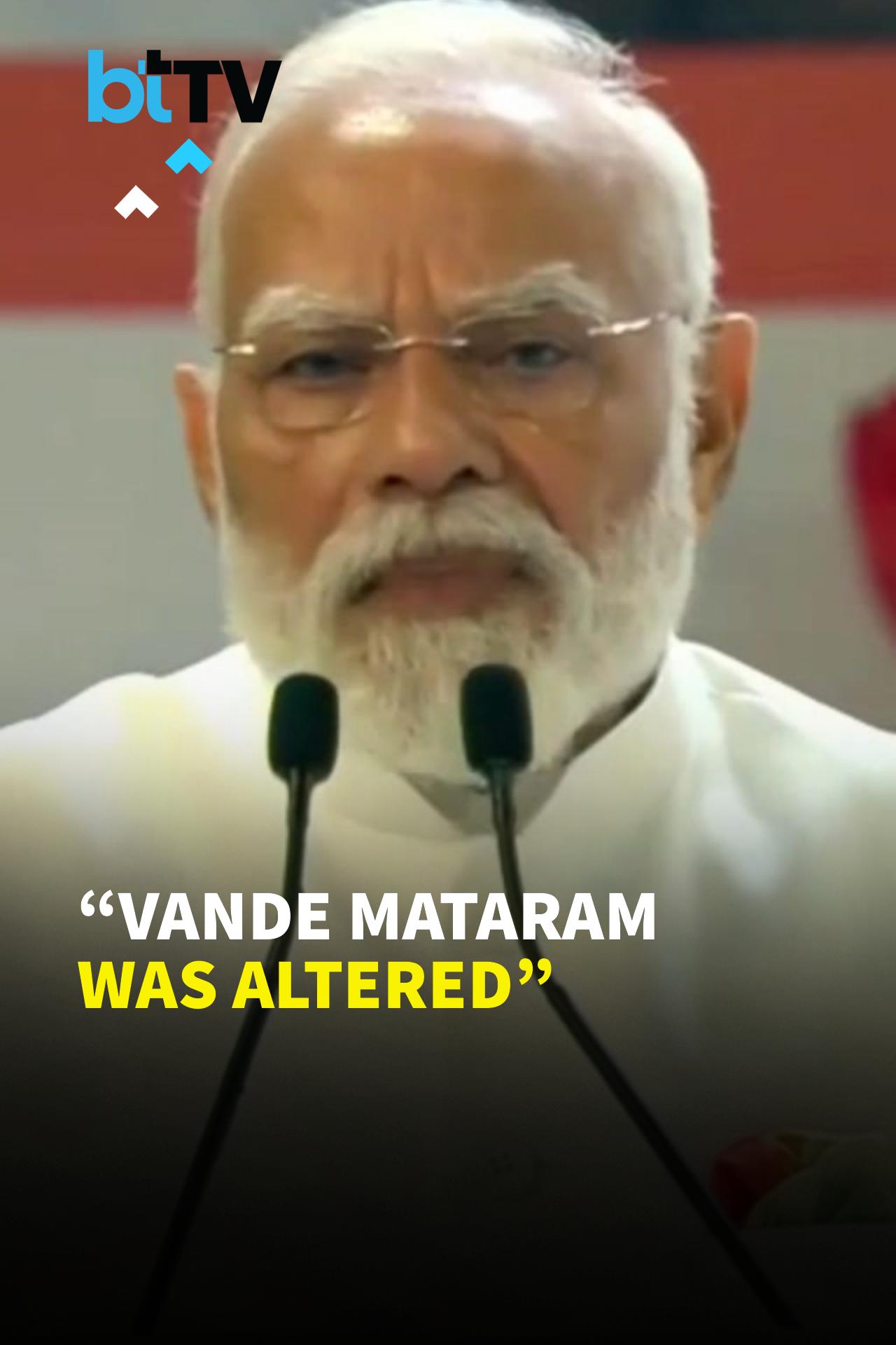 &ldquo;Key stanzas were removed&rdquo;: PM revives decades-old Vande Mataram dispute, sparks Parliament showdown