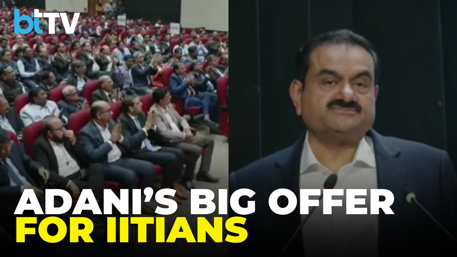 "We Are Looking For Innovators": Gautam Adani Announces Paid Internships For IIT Dhanbad Students