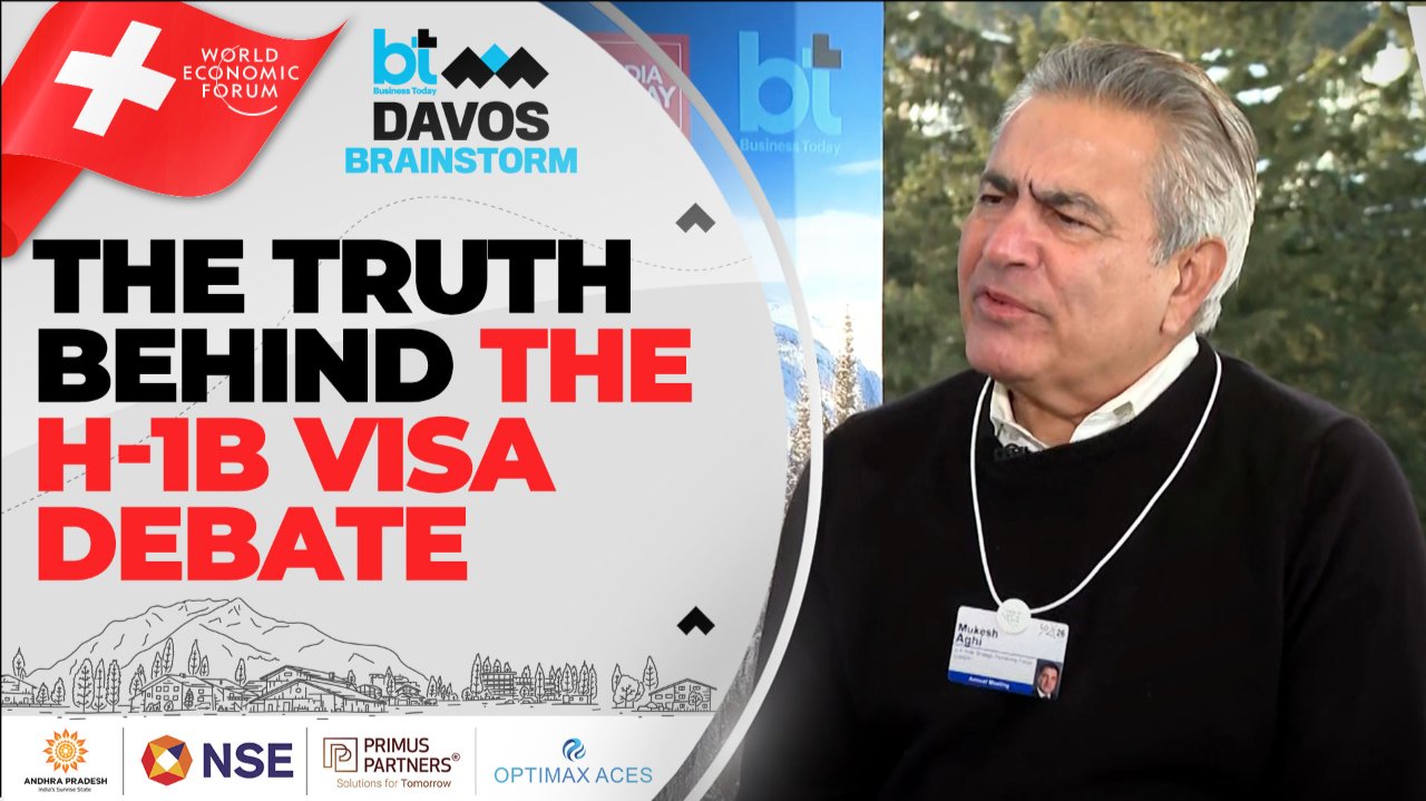 #BTDavos2026: H1B Debate, Trump Rhetoric & Talent: Why America Still Needs India’s Professionals