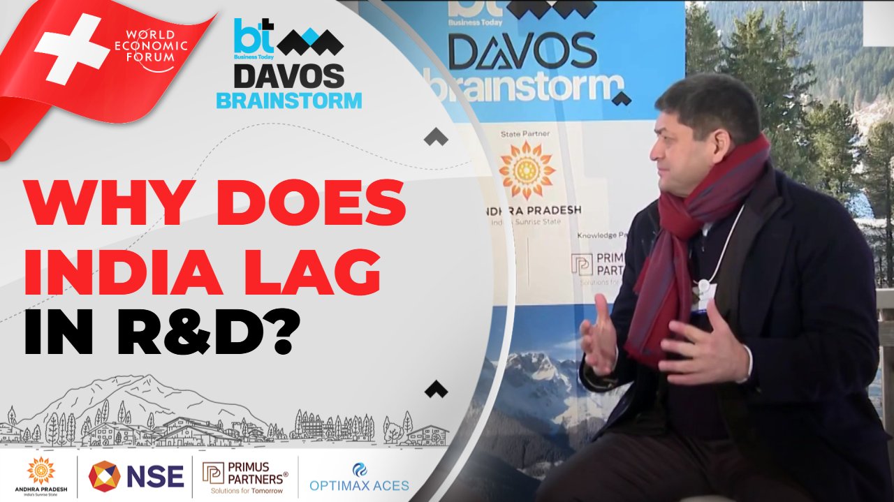 Why India Must Become An R&D Economy, Says Prashant Ruia At Davos