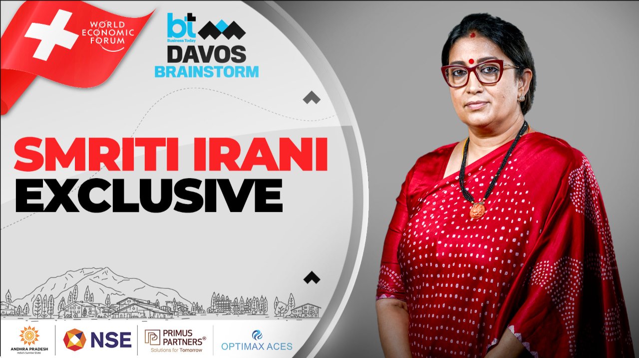 #BTDAVOS2026: Smriti Irani On Gender Equity, Power And Global Good