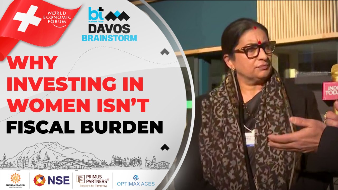 Women Aren&rsquo;t a Cost to the Exchequer: Smriti Irani Explains Why They&rsquo;re India&rsquo;s Growth Engine