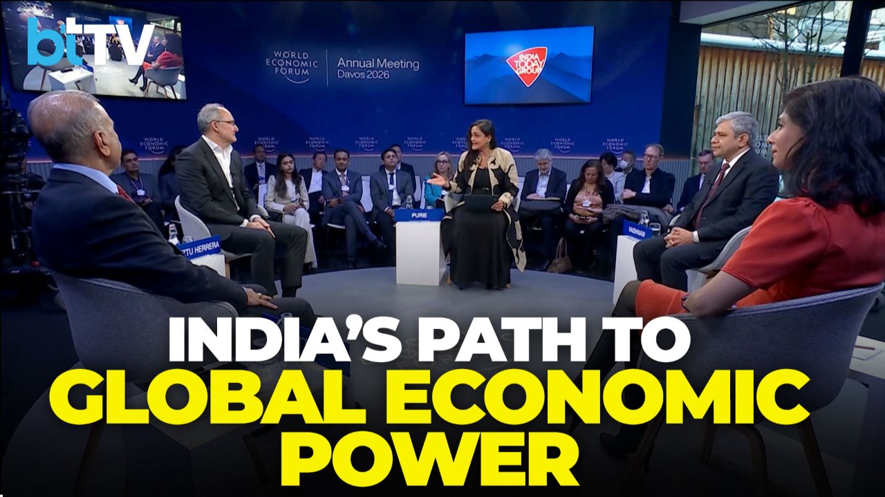 #BTDavos2026 LIVE | Can India Become The World’s Third Largest Economy?