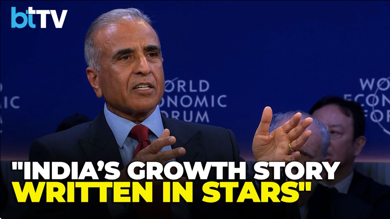 WEF DAVOS 2026 | India Will Become No.3, But Must Scale To $25–30T: Sunil Bharti Mittal