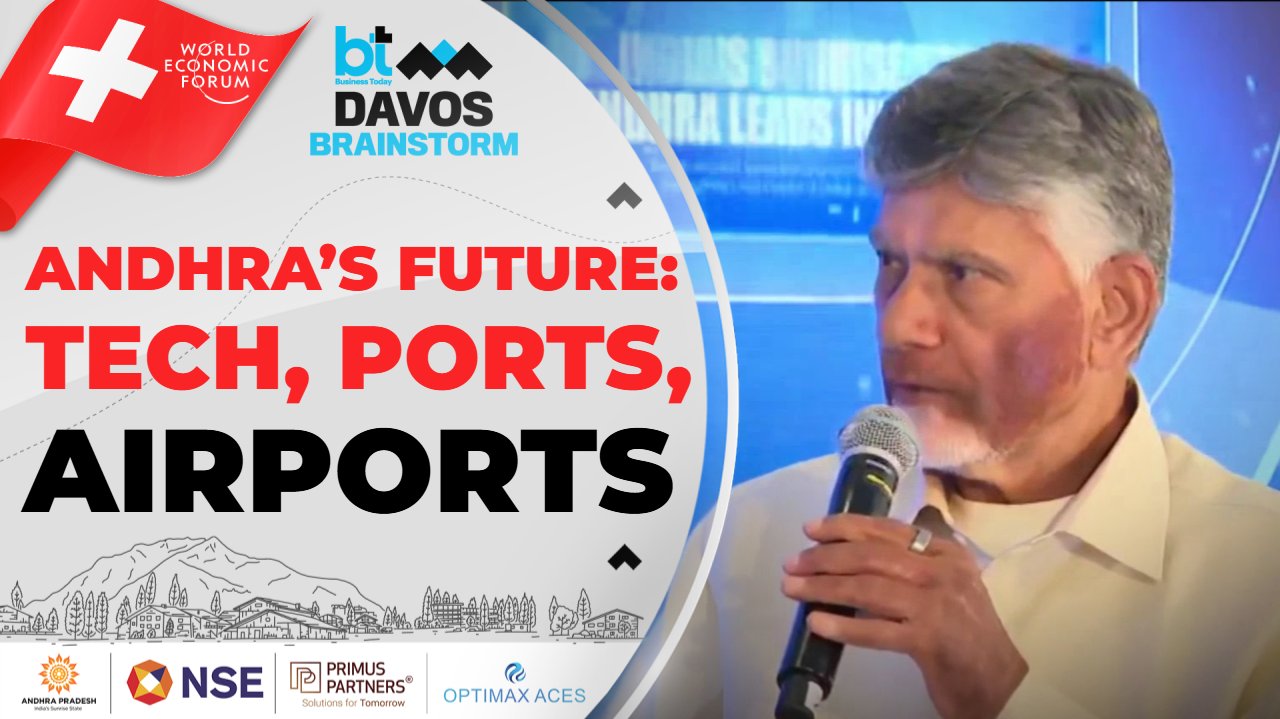 #BTDavos2026 | Chandrababu Naidu’s Plan To Develop Every Andhra Region Into Global Clusters