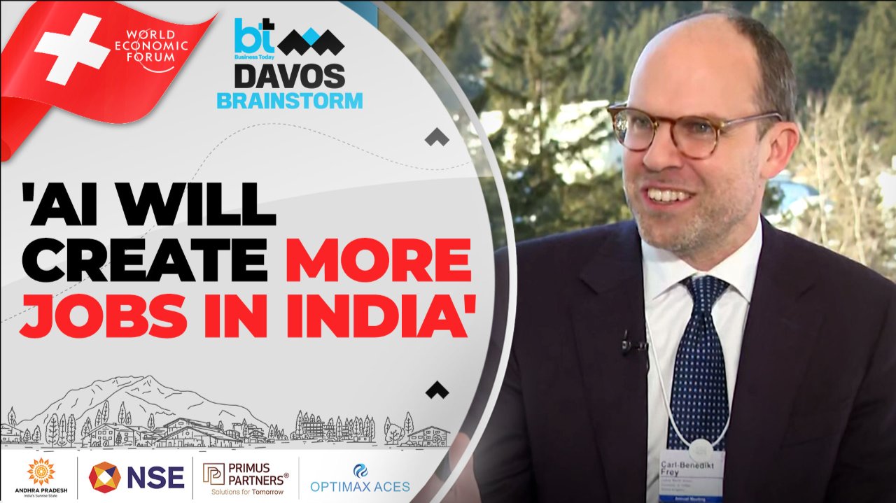 AI Will Create More Jobs India Because Of Wage Difference In Service Sector: Carl Benedikt Frey
