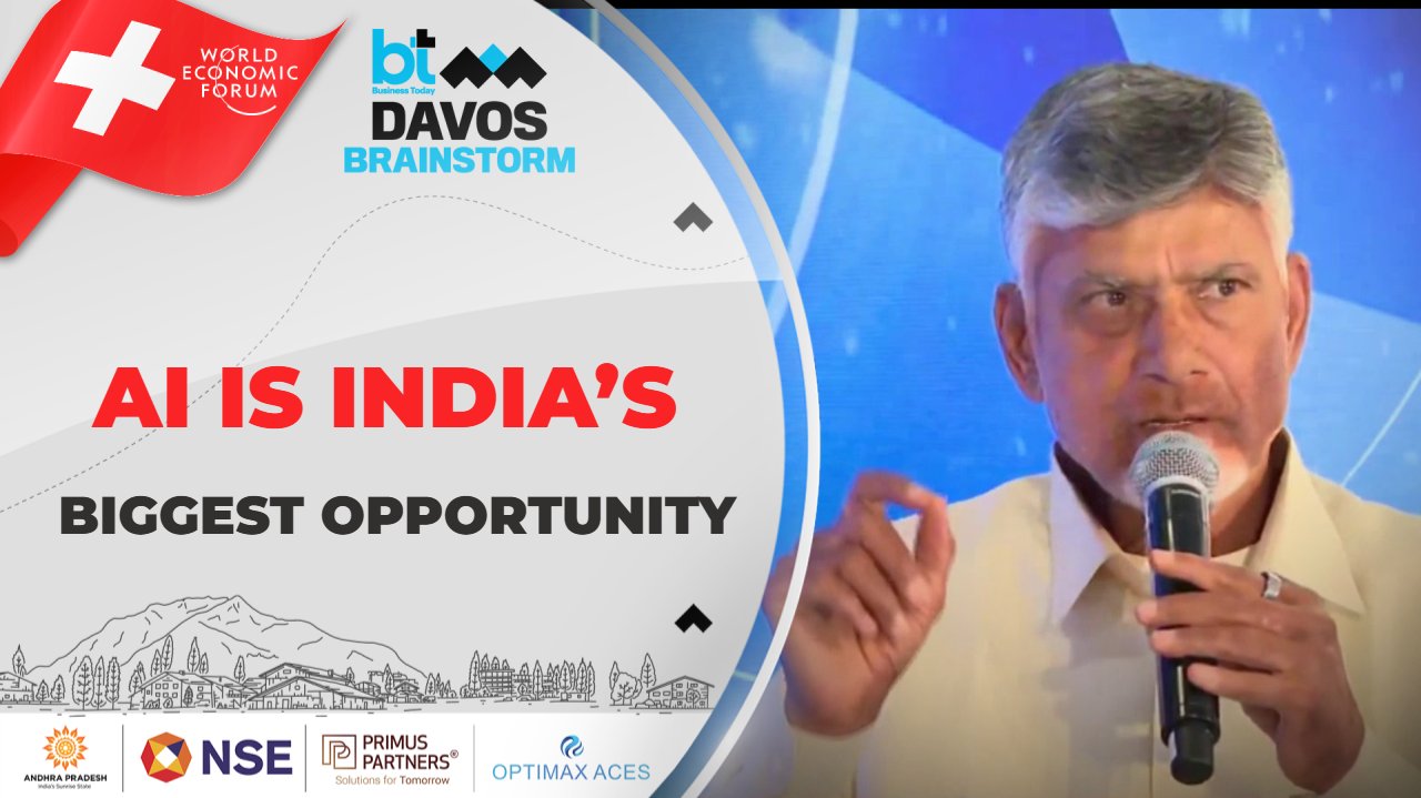 #BTDavos2026 | AI Is A Big Game Changer, Will Create More Jobs And Growth: CM Chandrababu Naidu