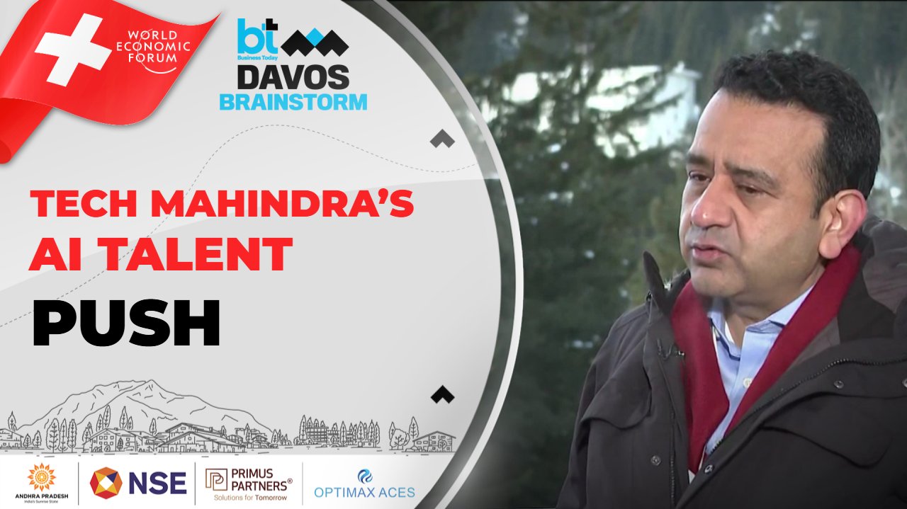 Tech Mahindra’s Mohit Joshi Talks About Hiring Outlook | BT DAVOS 2026