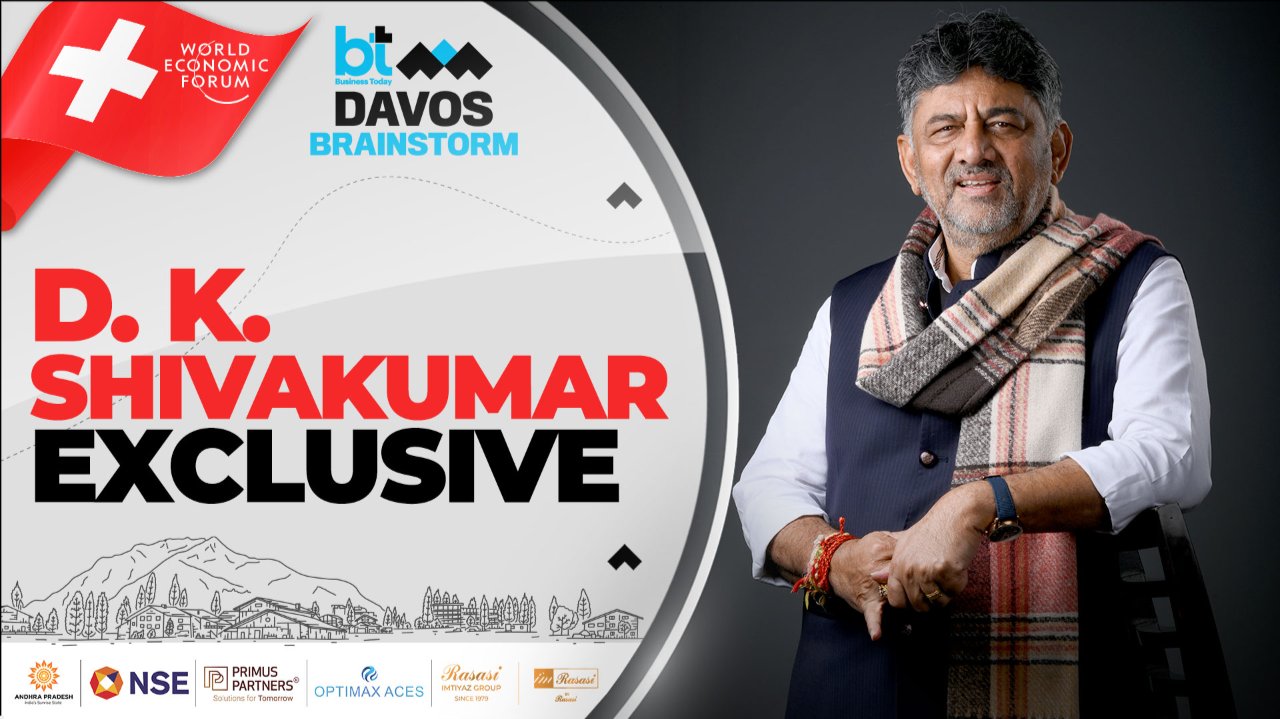 #BTDavos | D.K. Shivakumar On Karnataka Growth Story: Global Investments & State-Level Competition
