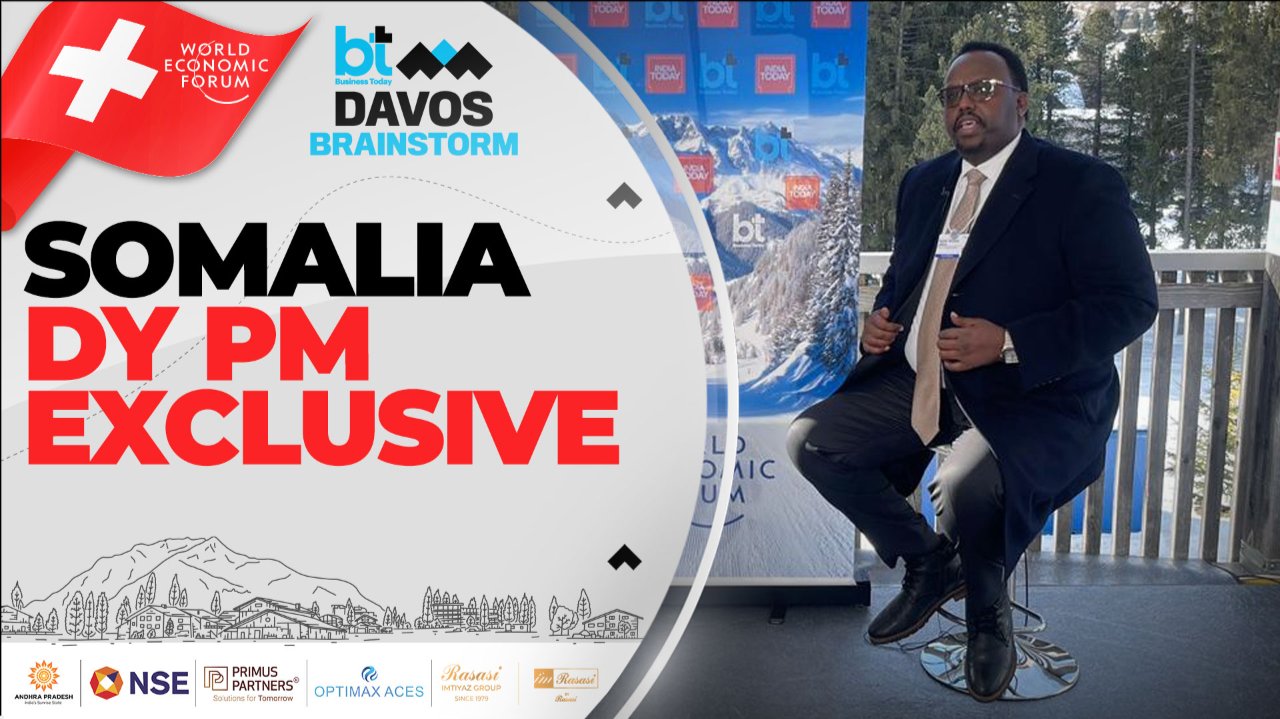 #BTDavos2026: Somalia Deputy PM In Fluent Hindi Ta