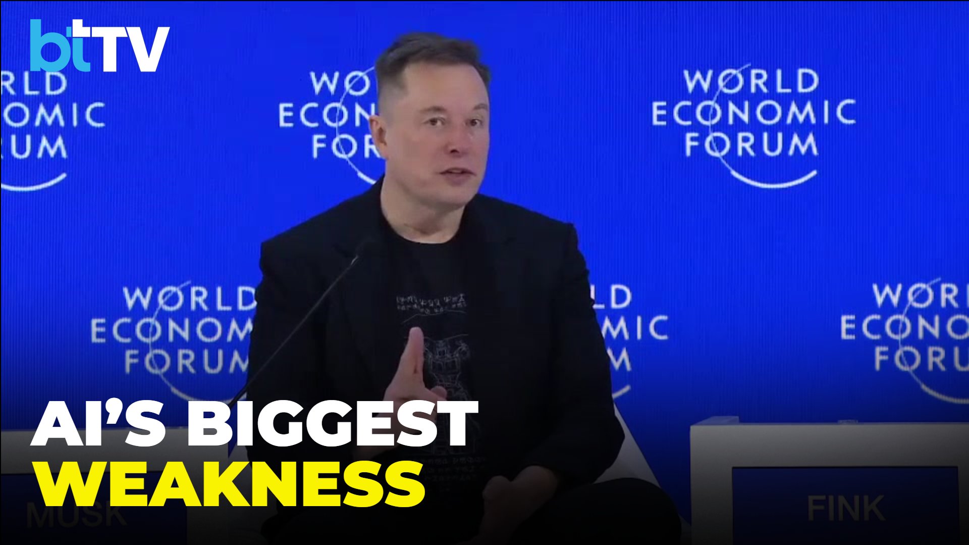 Elon Musk Warns At Davos: AI Chips Are Growing Faster Than Power Supply  | WEF
