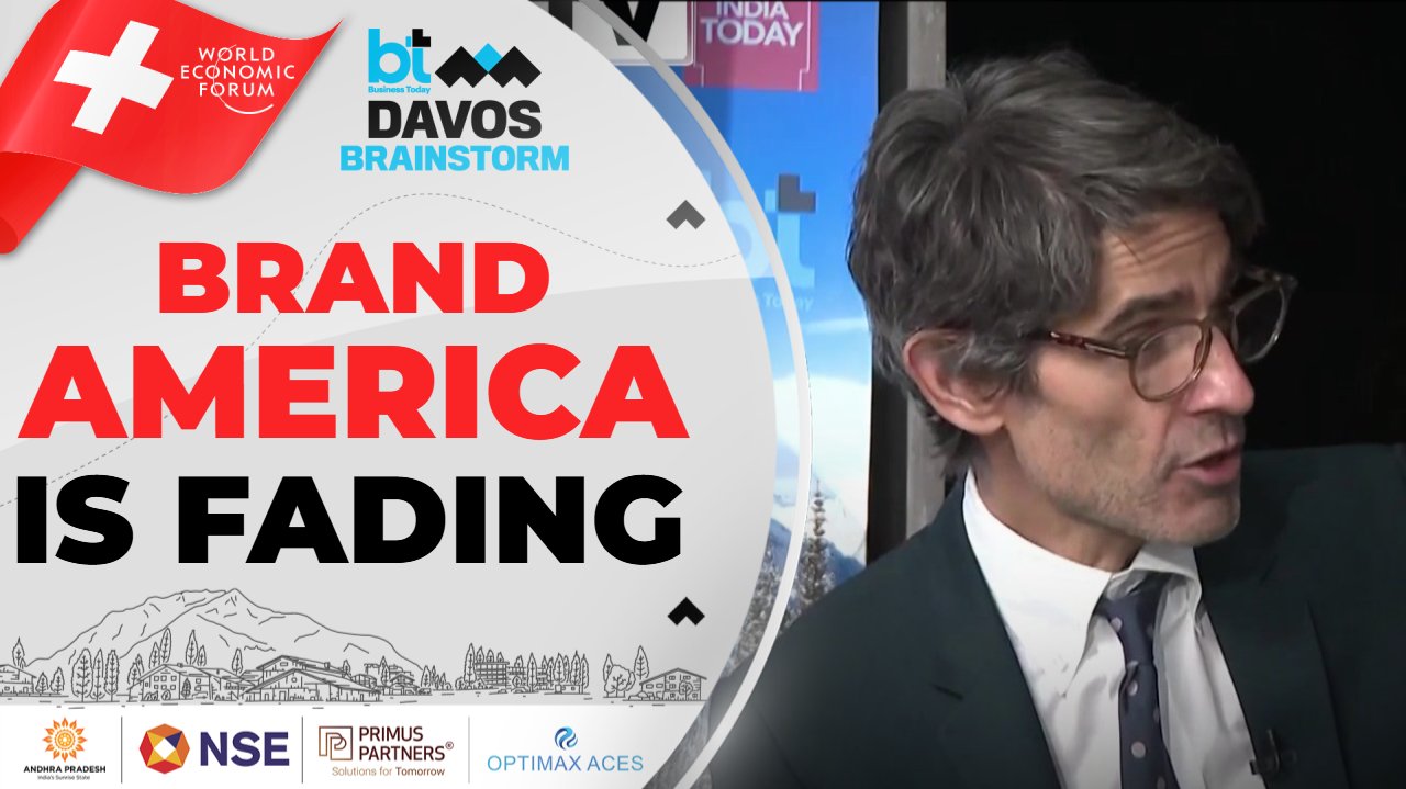 Davos 2026: Is The Brand Of America Diminishing? The Atlantic CEO Nicholas Thompson Answers
