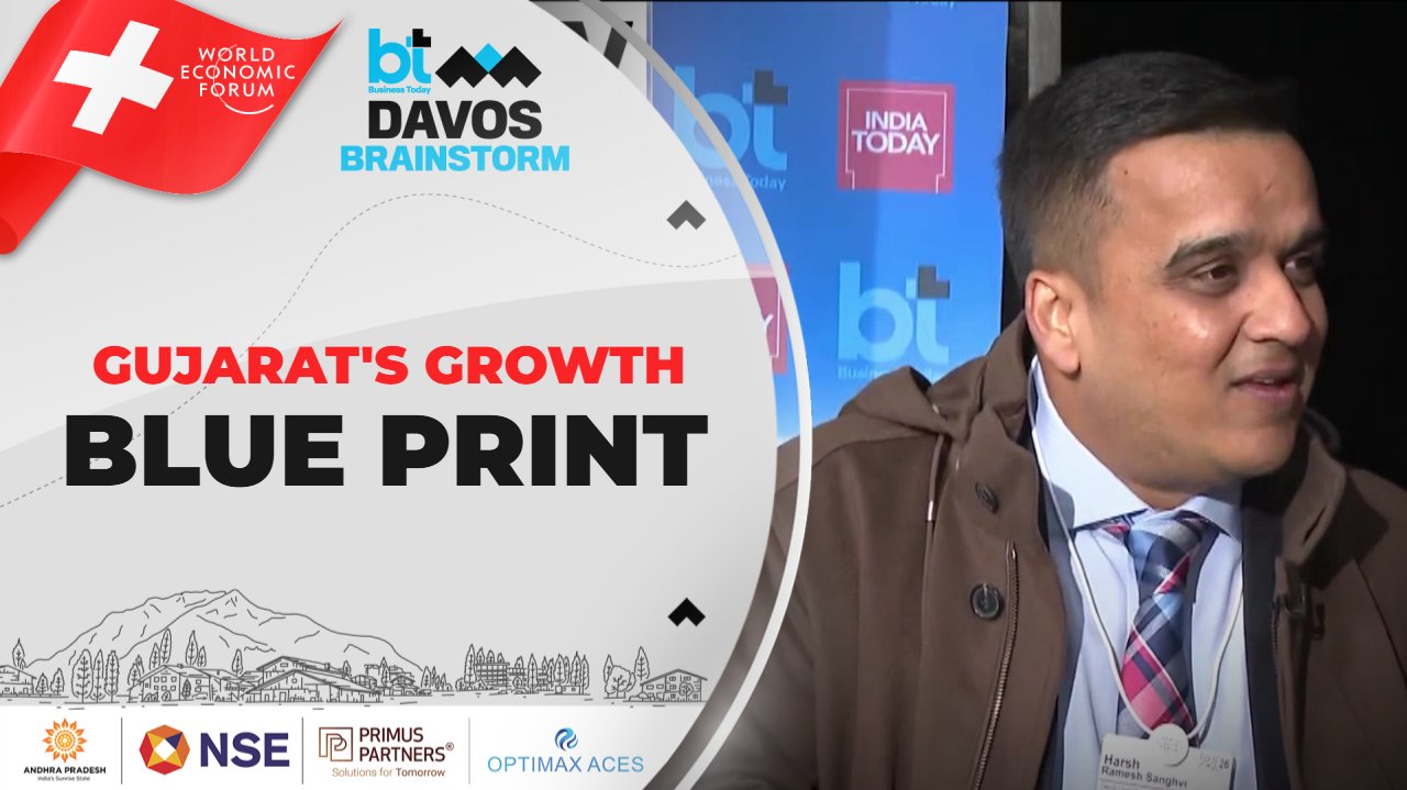 Gujarat Bets On Manufacturing, Jobs As India Eyes $10 Trillion Economy | #Davos2026