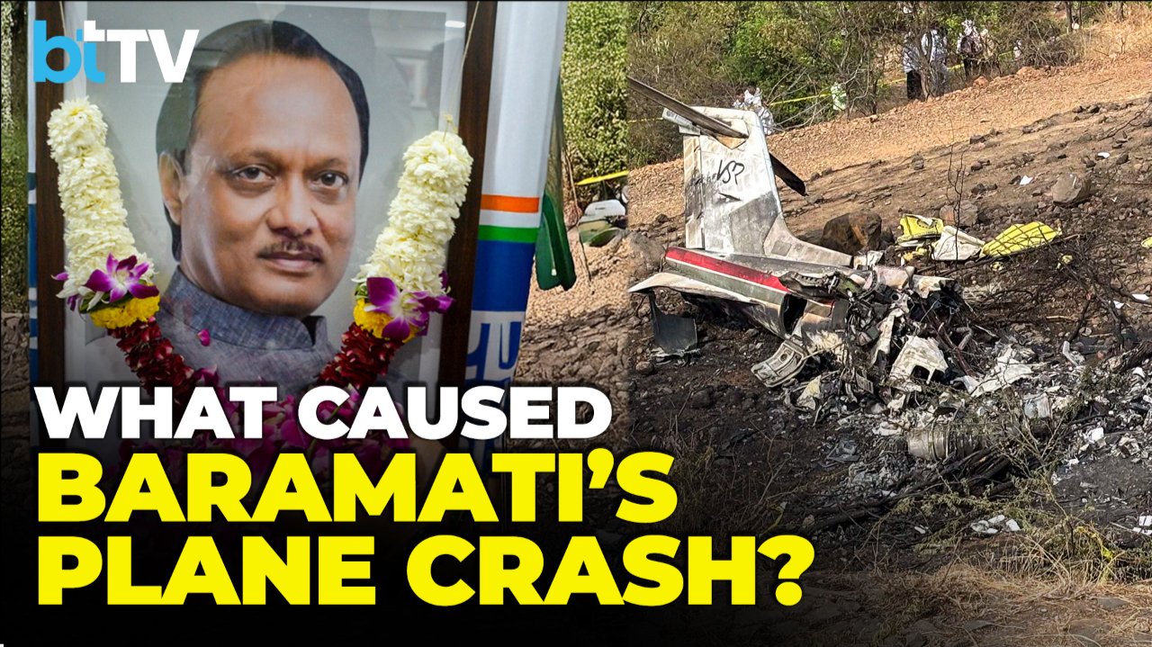 Ajit Pawar Baramati Crash: Plane Goes Down During Landing Attempt, Final Moments On Cam