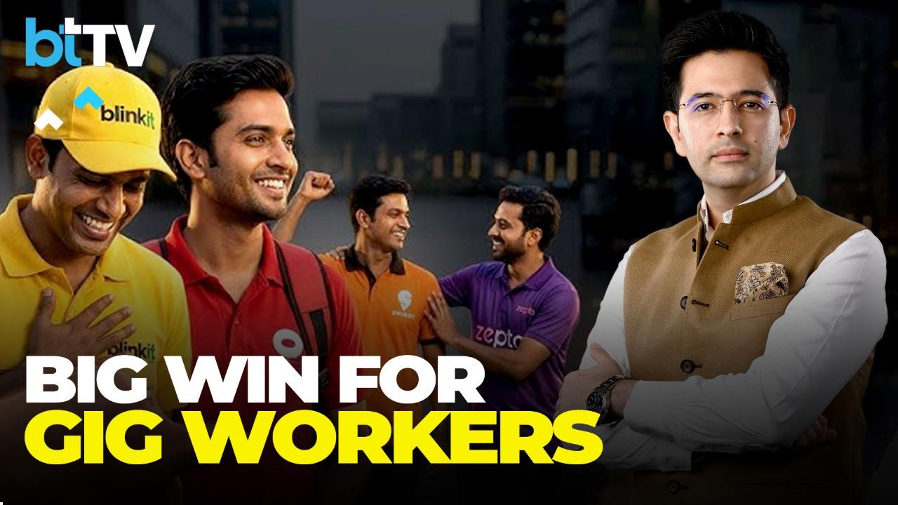 Good News For Gig Workers: Raghav Chadha Welcomes Draft Social Security Rules