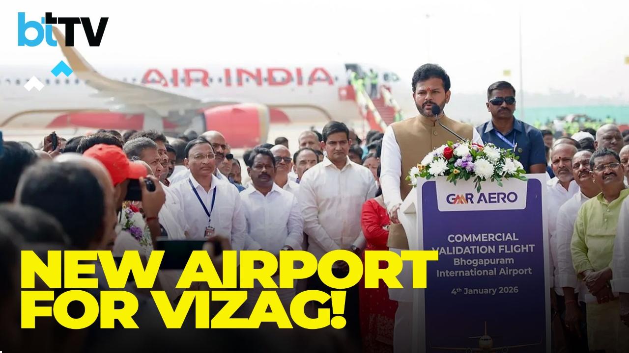 Air India Validation Flight Lands At Andhra Pradesh’s upcoming Bhogapuram International Airport