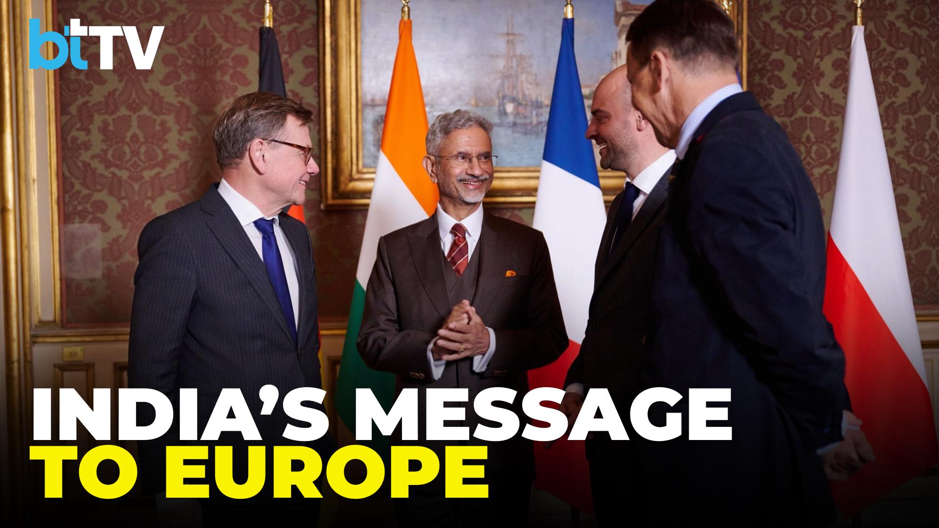 “India–Europe Ties Have The Most Room To Grow,” Says Jaishankar In Paris