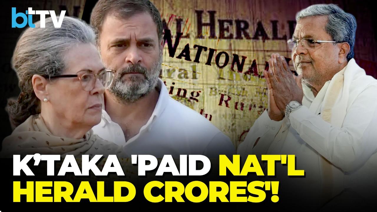 National Herald Row Returns As Karnataka Congress Gave Crores In Ads To Gandhi Family Paper