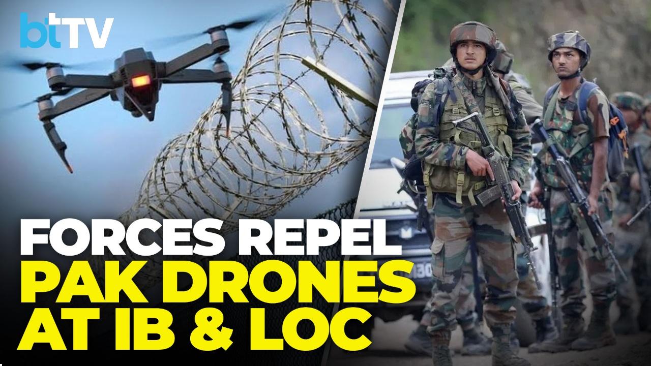 Pakistani Terror Drones Breach Border Again, Indian Army Responds Swiftly Across LoC And International Border