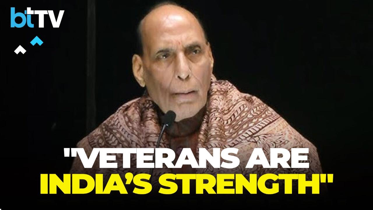 Rajnath Singh Salutes Armed Forces Veterans, Calls Them India’s Greatest Strength