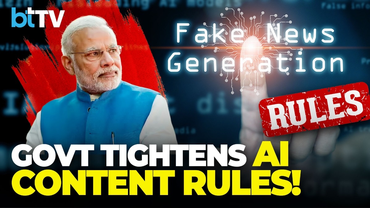 Deepfake Warning: Govt Tightens Rules On AI Content, Orders Faster Takedowns