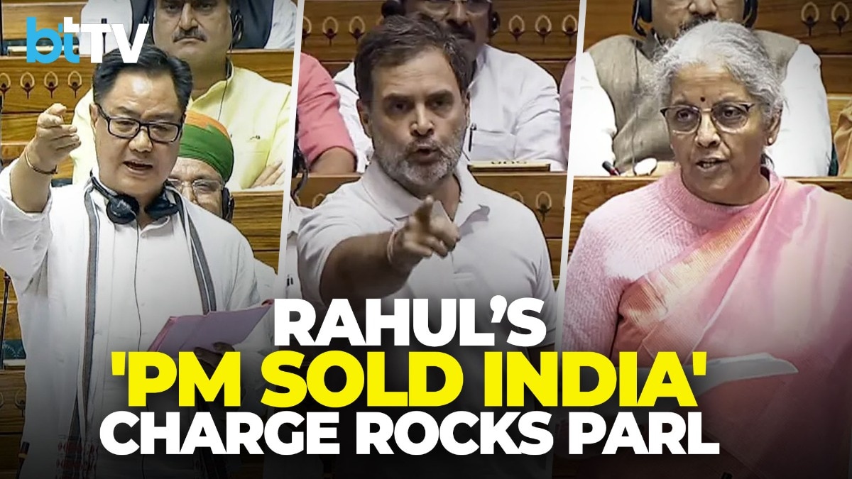 Rahul Gandhi Roars In LS, Sparks Fierce BJP Pushback As Budget Debate Descends Into Fiery Drama