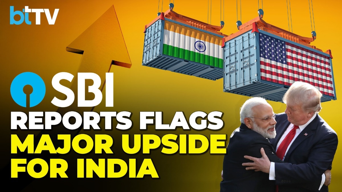 SBI Report: India-US Trade Deal Could Drive Record $90Bn Surplus Despite Opposition Heat