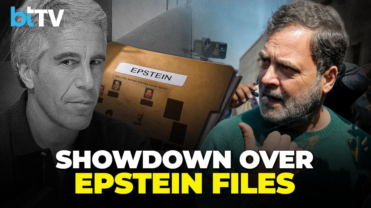 Epstein Files Trigger Political Storm After Rahul Gandhi’s Remarks In Parliament