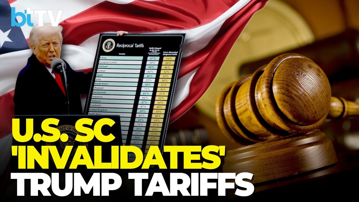 US Supreme Court Strikes Down Trump Tariffs, President Hits Back With Fresh 10% Global Tax