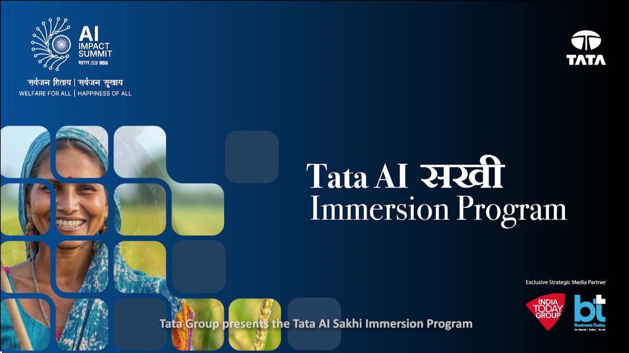 Tata AI Sakhi Immersion Program | Empowering Rural Women With AI | India AI Impact Summit 2026