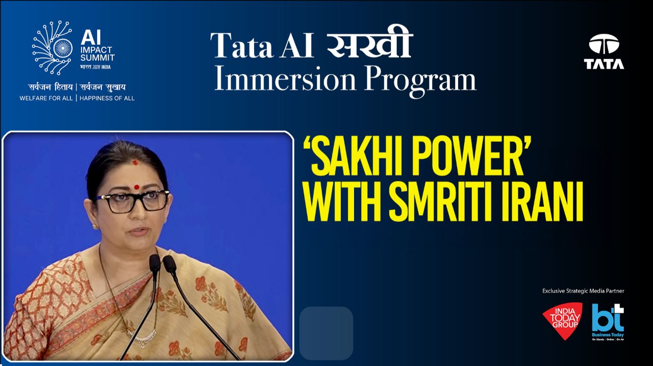 Tata AI Sakshi Immersion Programme: Smriti Irani Fires Up Women To Dream Big With AI