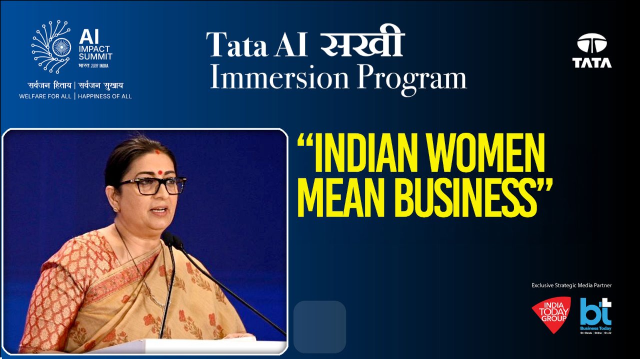From Self-Help Groups To AI: Smriti Irani Showcases The Economic Power Of Indian Women