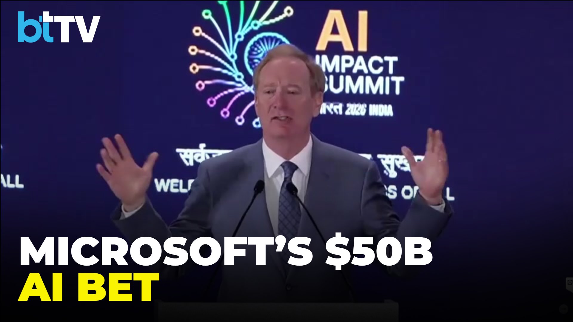 Microsoft Bets $50 Billion On AI Future Of Global South: Vice Chair & President Brad Smith