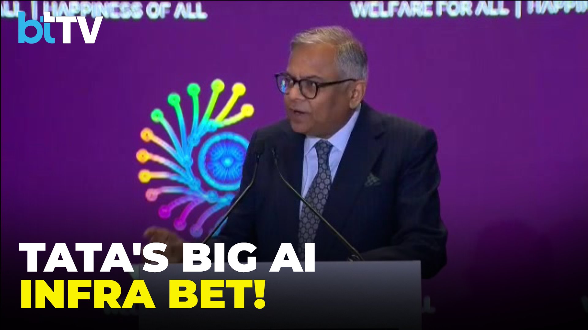 N Chandrasekaran Unveils Tata’s 1GW AI Data Centre, Chip & AI OS Plan