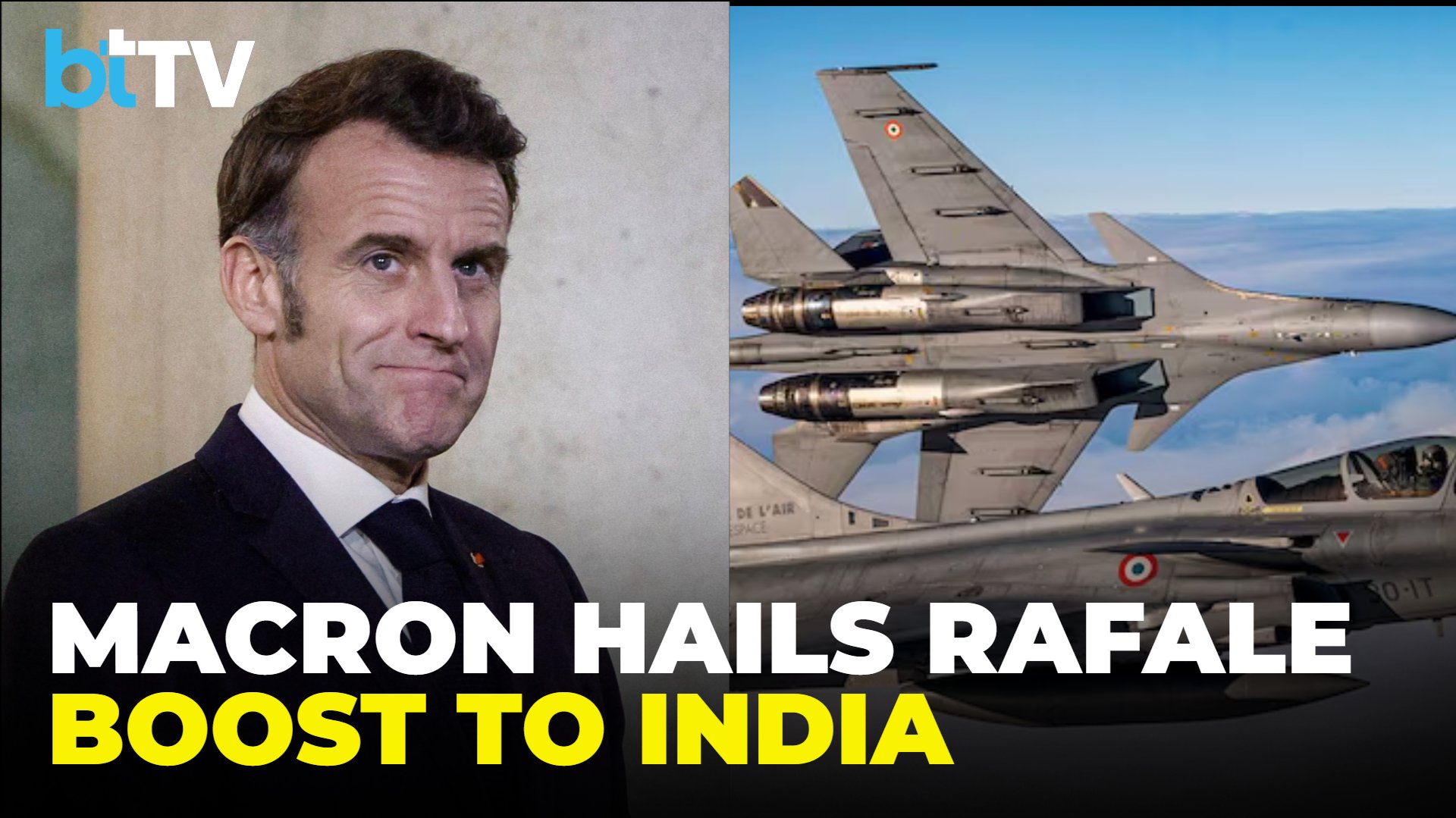 “Rafale Makes India Stronger, Creates Jobs,” Macron Fires Back At Critics In Fiery Defence Deal