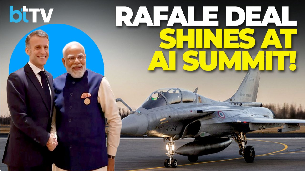 "Rafale Is Absolute Key": Macron Praises India-Fra