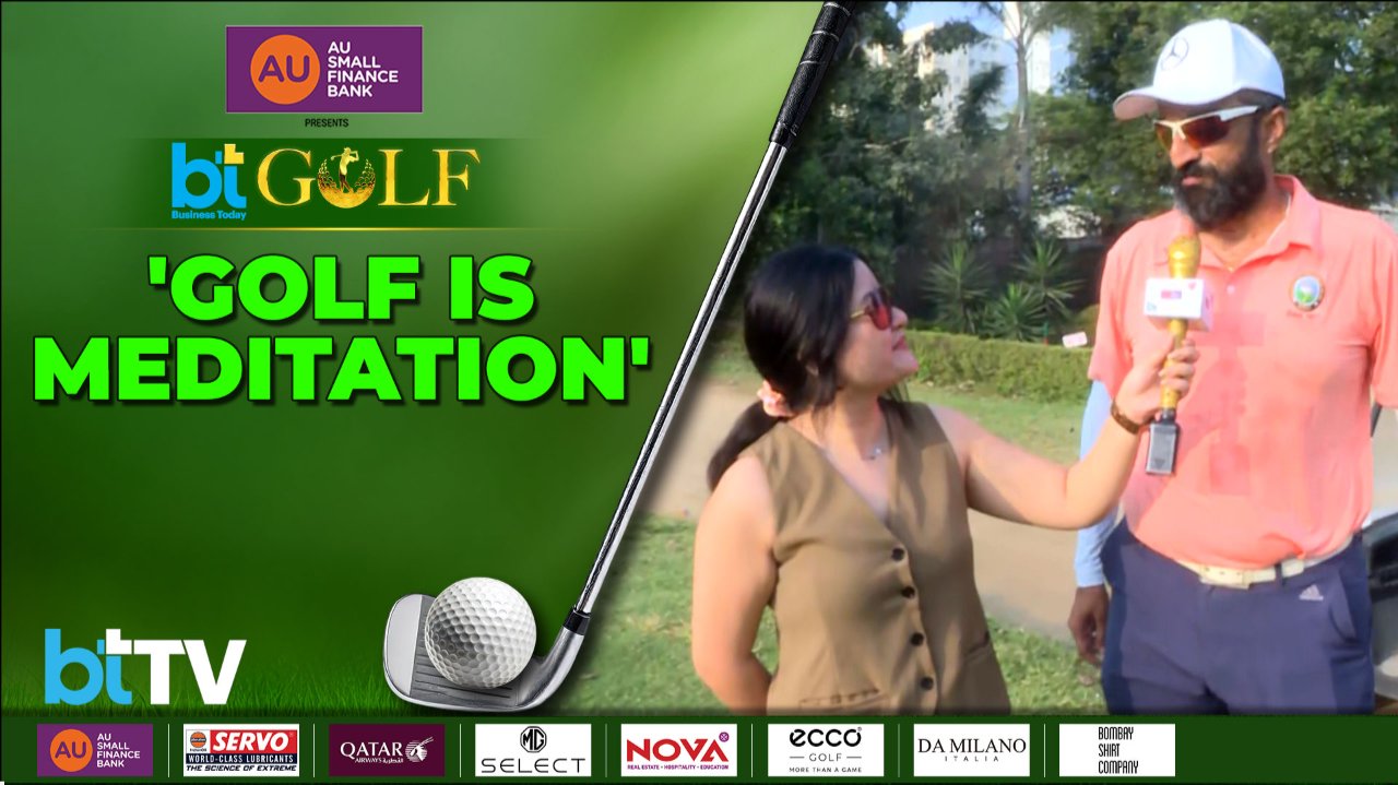 'When You Play Golf, You Can't Think Of Anything Else'