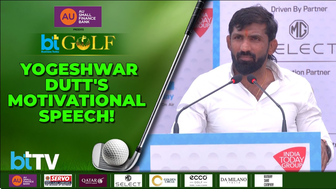 Former Indian Wrestler Yogeshwar Dutt's Inspiring Life Story At BT Golf 2025-26