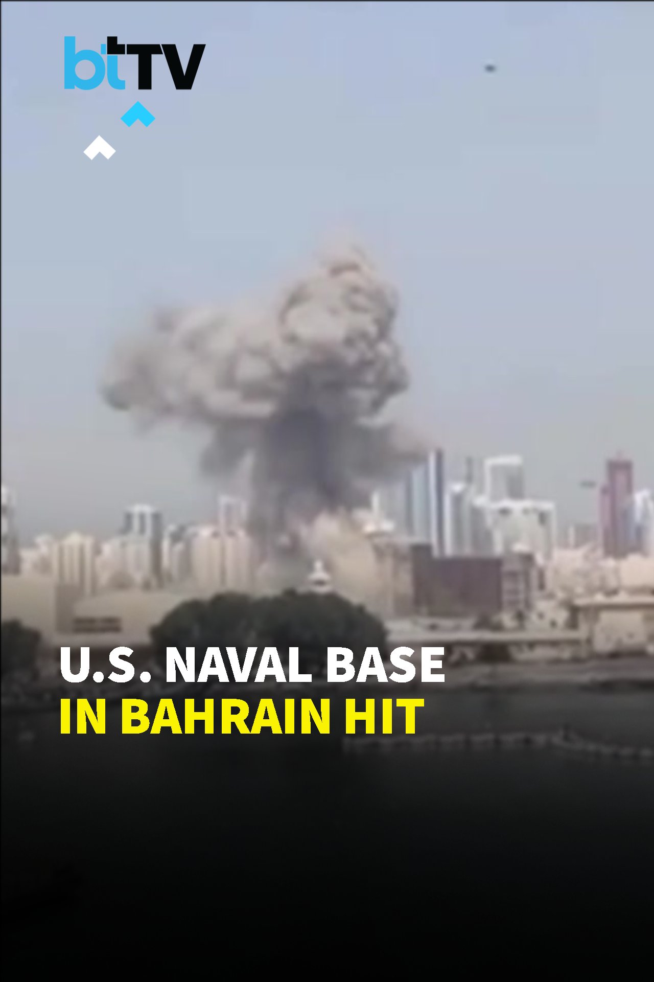 Iranian Missile Targets US Navy 5th Fleet Headquarters In Juffair, Bahrain