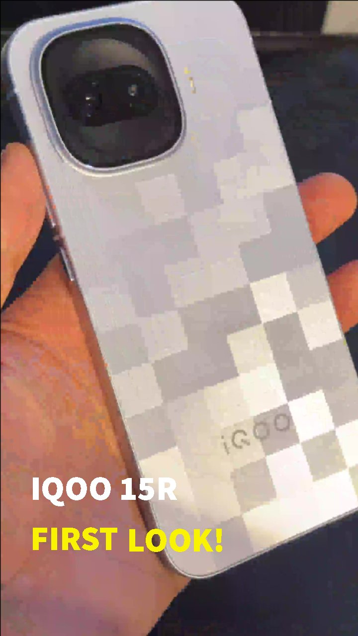 iQOO 15R First Look!