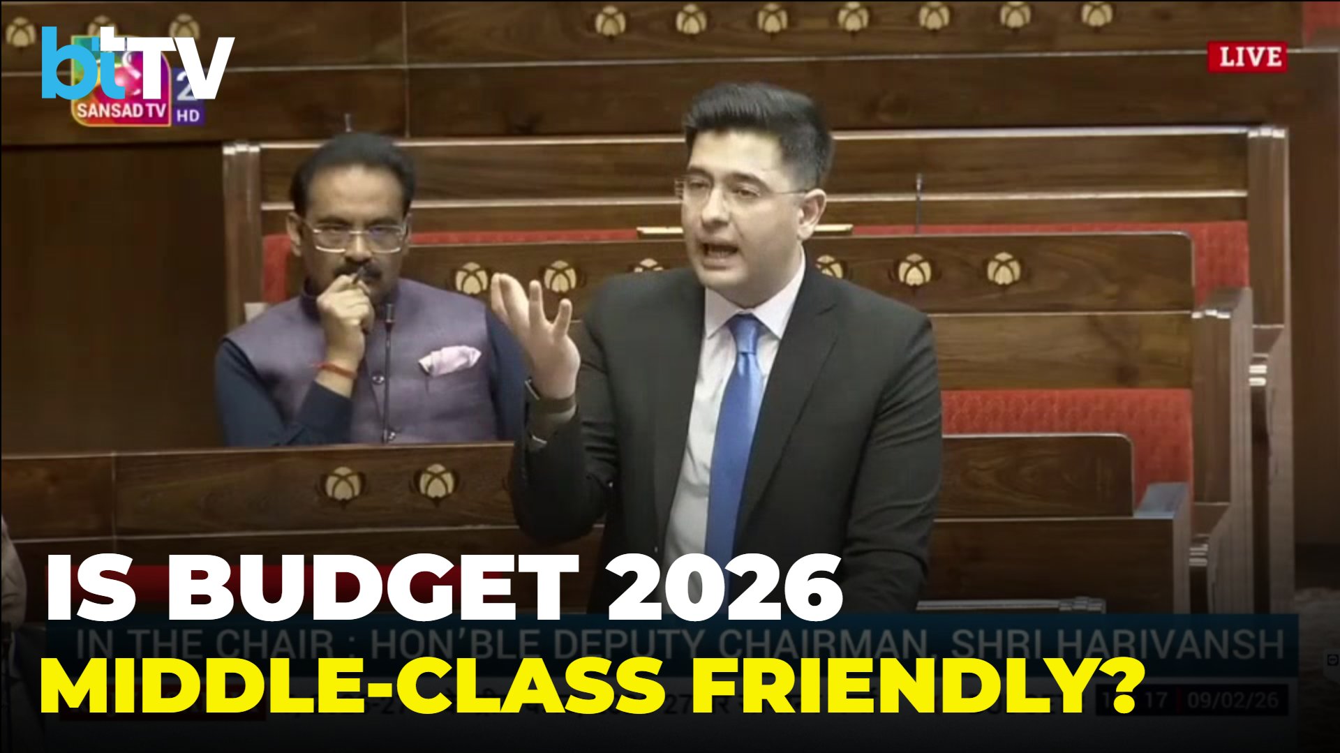 Middle-Class Crushed, Debt Hidden: Raghav Chadha R