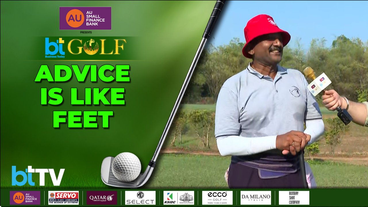 Captain Sanjay Soni Of The Indian Navy Gives (Or Rather Doesn’t Give) His Advice To Fellow Golfers!