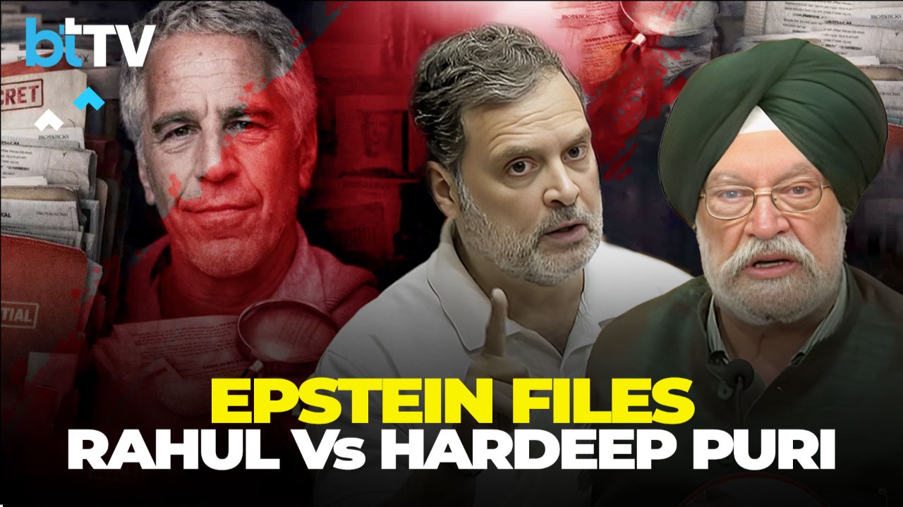Epstein Files Trigger Face-Off In Lok Sabha: Rahul Gandhi Vs Hardeep Singh Puri