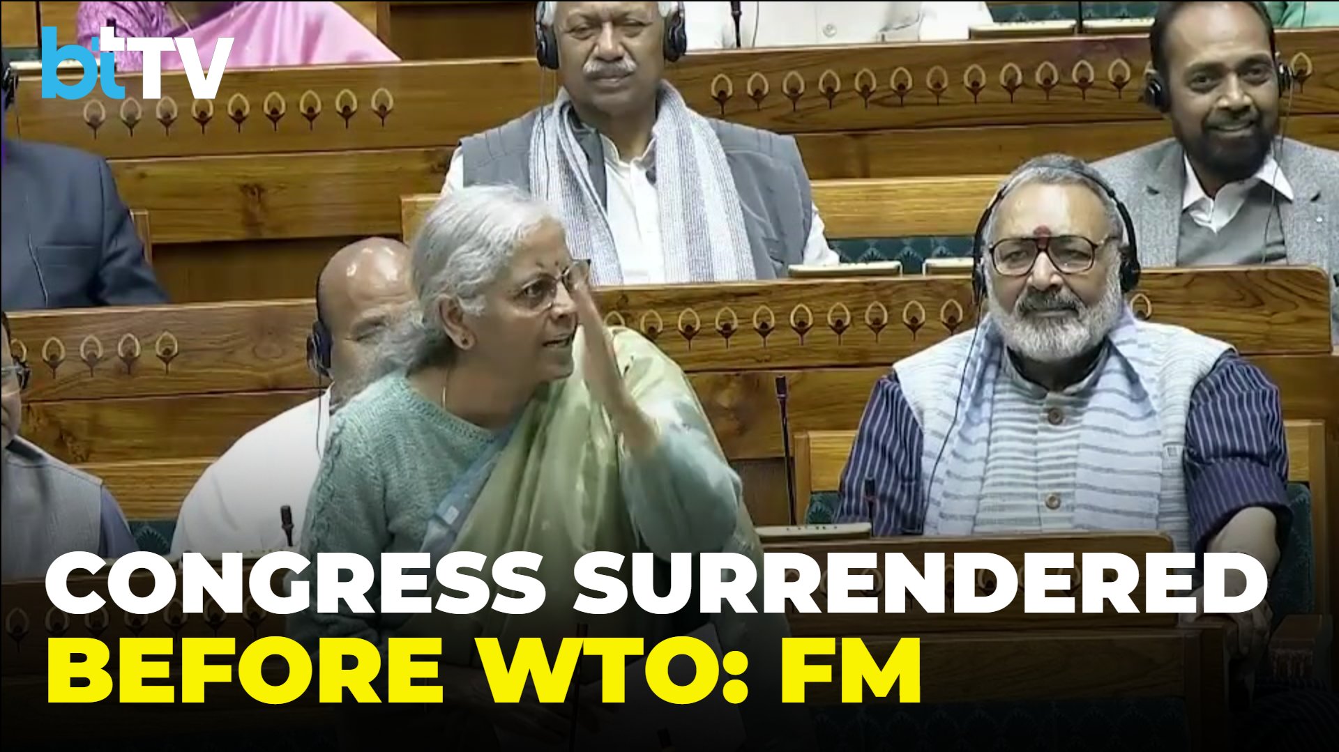 "Congress Govt Surrendered Before WTO": FM Sitharaman Hits Back At Rahul Over ‘Bharat Mata Sold’