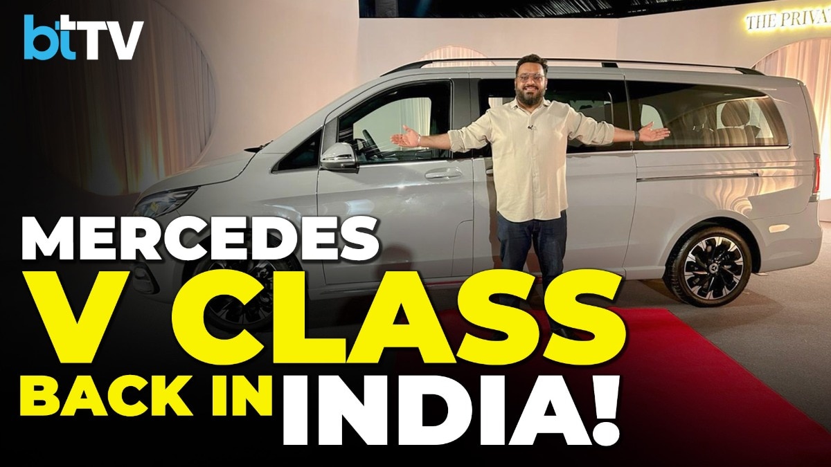 Palace On Wheels By Mercedes Launched At Rs 1.40 Crores | Walkthrough Of Mercedes Benz V Class