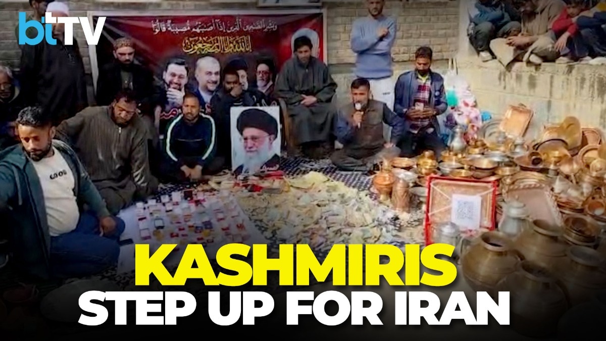 Kashmir Sees Massive Iran Support Drive As Locals Donate Gold, Cash And Valuables In Solidarity