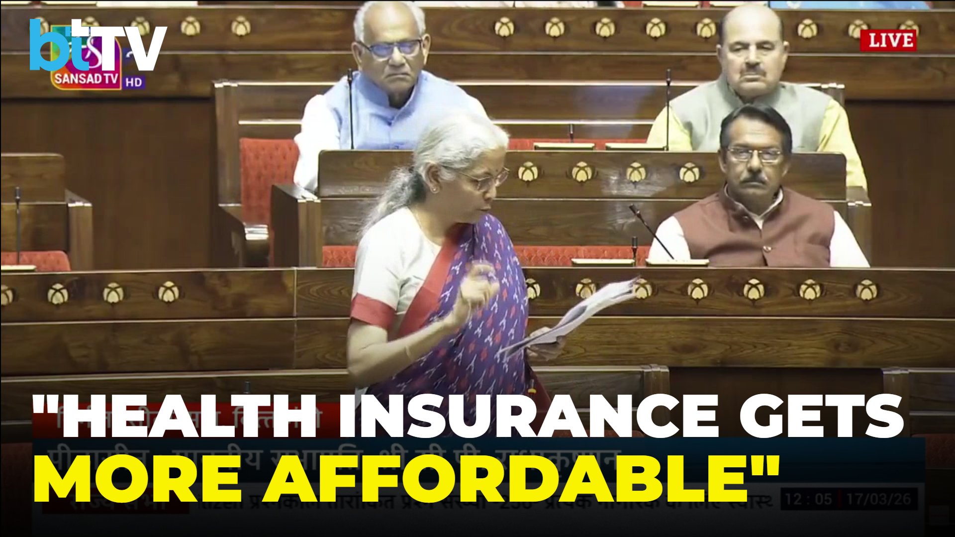 Health Insurance Gets Cheaper: FM Nirmala Sitharaman Backs Low-Cost Cover