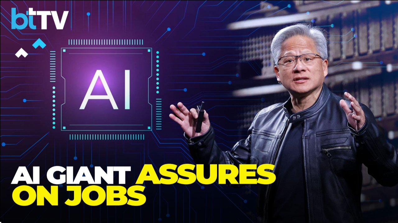 Nvidia CEO Jensen Huang Says AI Will Create Jobs, Boost Productivity & Transform Work