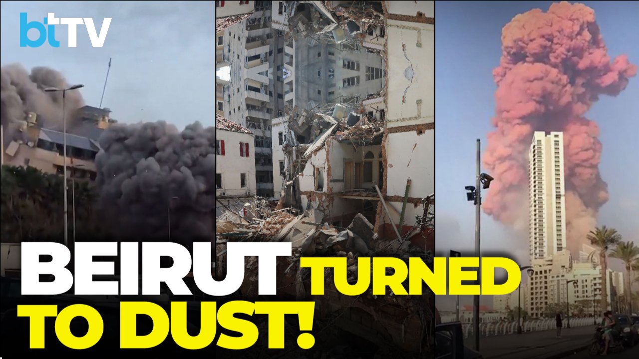 Beirut Devastated: Israeli Airstrike Destroys 22-Storey Tower As War Intensifies Rapidly