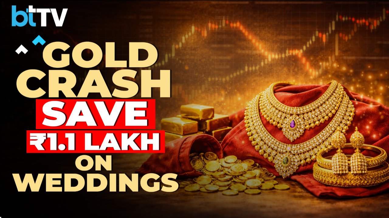 Big Relief For Weddings! Gold Prices Drop Sharply, Save Over ₹1.1 Lakh On Bridal Jewellery Now